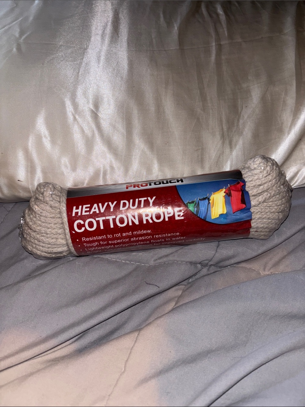 Heavy Duty Cotton Rope - Natural White